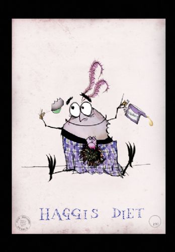 Haggis Diet Scottish Folklore by Tony Fernandes